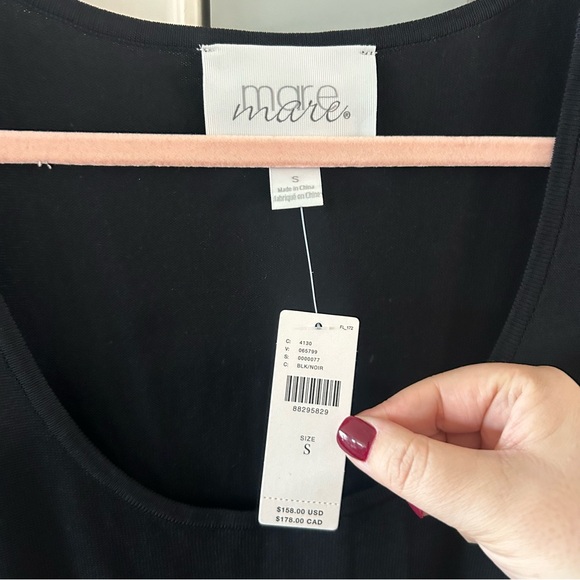 NWT Anthropologie Mare Mare Knit Slip Twofer Tank Dress - Picture 4 of 4